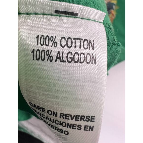 Notre Dame Shirt Mens Small Green Football 2015 Short Sleeve Sports Pullover - Picture 6 of 8